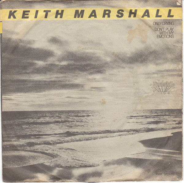 Keith Marshall : Only Crying (7", Single)