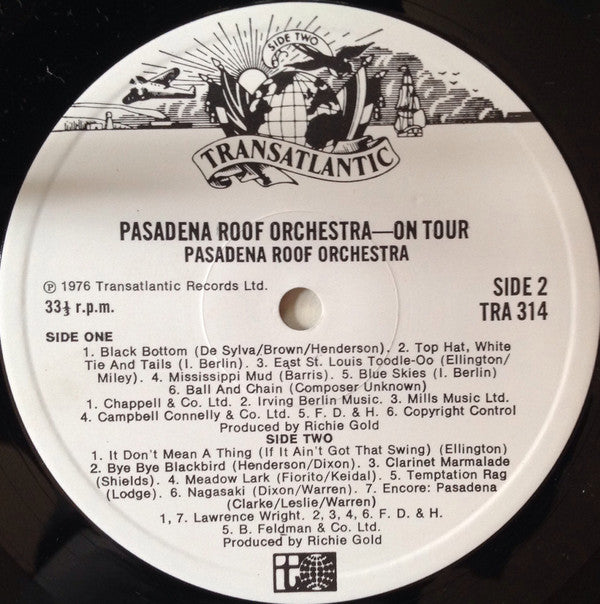 The Pasadena Roof Orchestra : On Tour (LP)