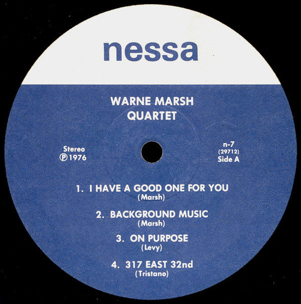 Warne Marsh : All Music (LP, Album)