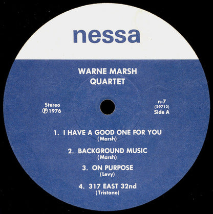 Warne Marsh : All Music (LP, Album)