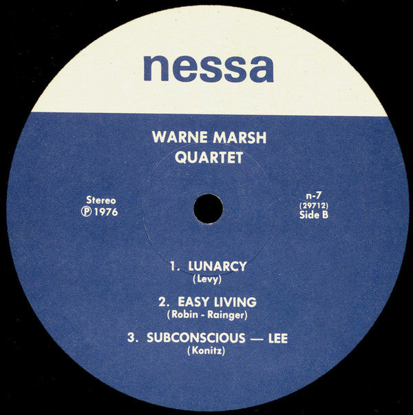 Warne Marsh : All Music (LP, Album)