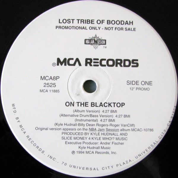 Lost Tribe Of Boodah : On The Blacktop (12", Promo)