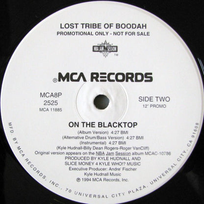 Lost Tribe Of Boodah : On The Blacktop (12", Promo)