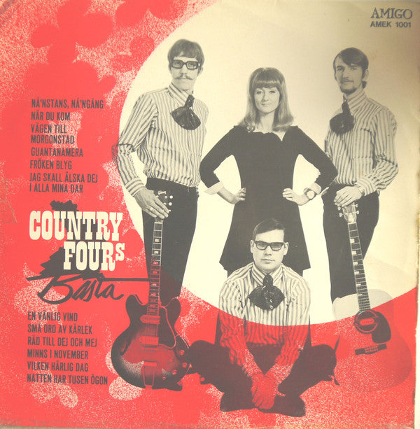 Country Four : Country Fours Bästa (LP, Album, Comp)