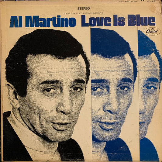 Al Martino : Love Is Blue (LP, Album, Jac)