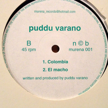 Puddu Varano : On A Sunny Day (12")