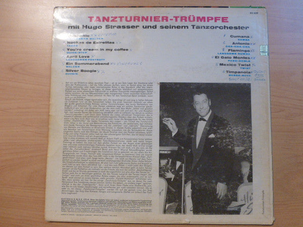 Hugo Strasser Und Sein Tanzorchester : Tanzturnier Trümpfe Mit Dem Tanzorchester Hugo Strasser (LP, Album)