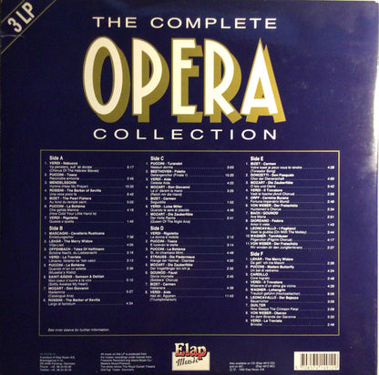 Various : The Complete Opera Collection (3xLP)