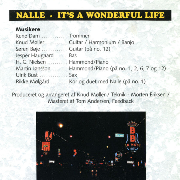 Nalle (2) : It's A Wonderful Life (CD, Album)