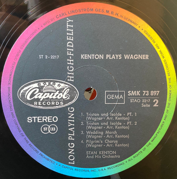 Stan Kenton, Richard Wagner : Kenton / Wagner (LP, Album)