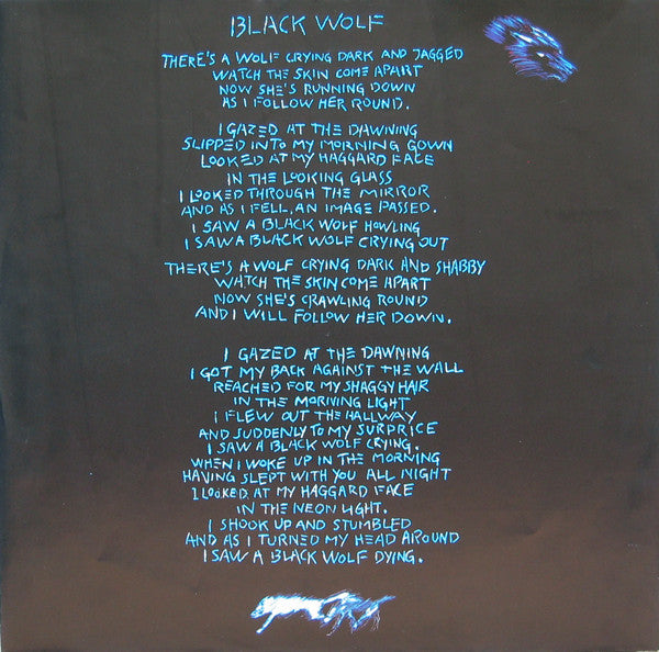 Hanne Boel : Black Wolf (LP, Album)