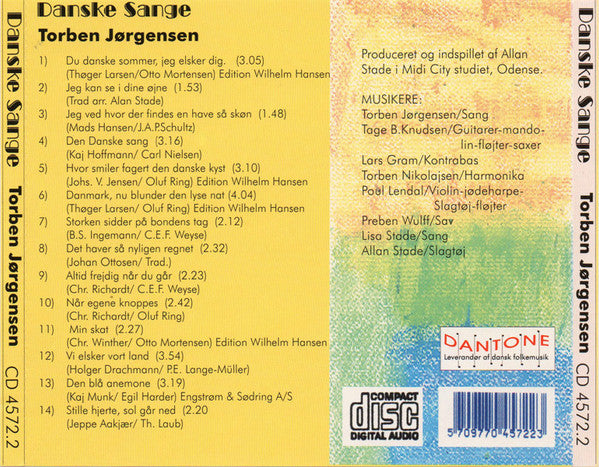 Torben Jørgensen (3) : Danske Sange (CD, Album)