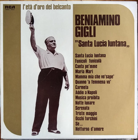 Beniamino Gigli : Santa Lucia Luntana (LP, Comp)