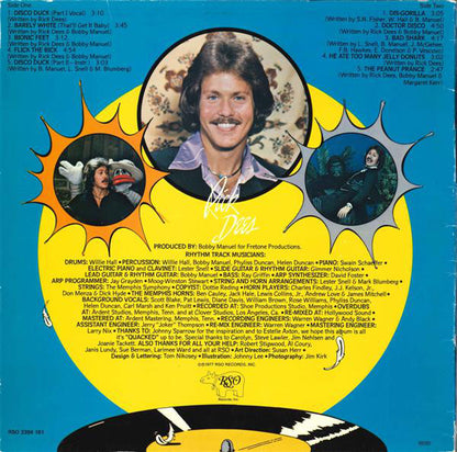 Rick Dees & His Cast Of Idiots : Disco Duck (LP, Album)