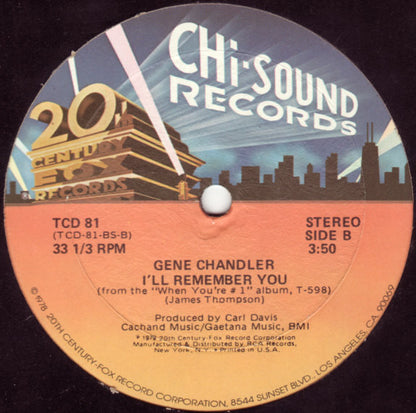 Gene Chandler : When You're # 1 (12")