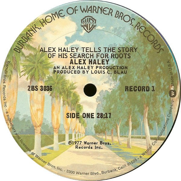 Alex Haley : Tells The Story Of His Search For Roots (2xLP, Album, Gat)