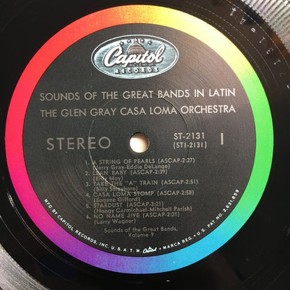 Glen Gray & The Casa Loma Orchestra : Sounds Of The Great Bands In Latin, Volume 9 (LP, Album)