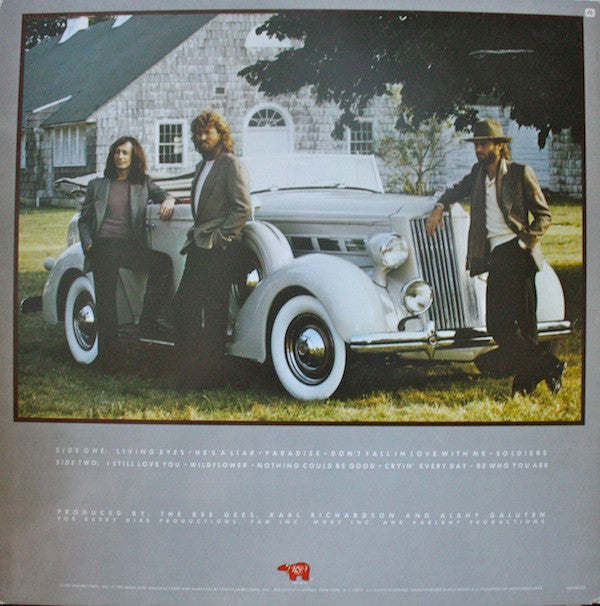 Bee Gees : Living Eyes (LP, Album, Gat)