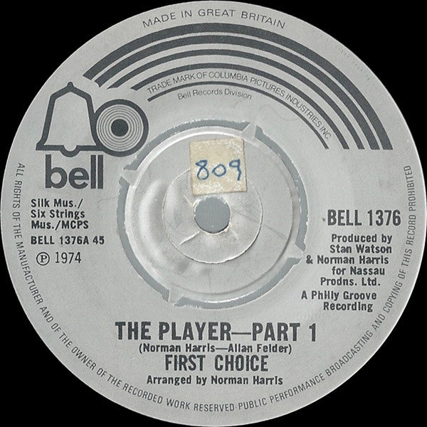 First Choice : The Player (7")