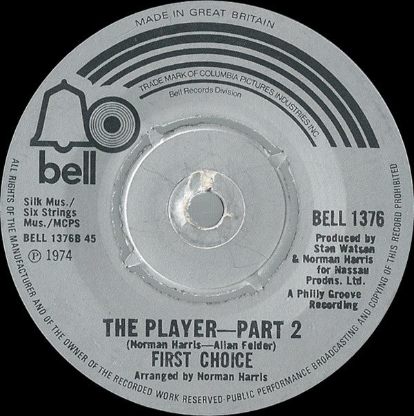 First Choice : The Player (7")