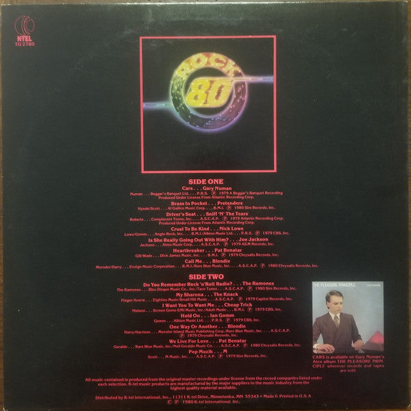 Various : Rock 80 (LP, Comp, 19)