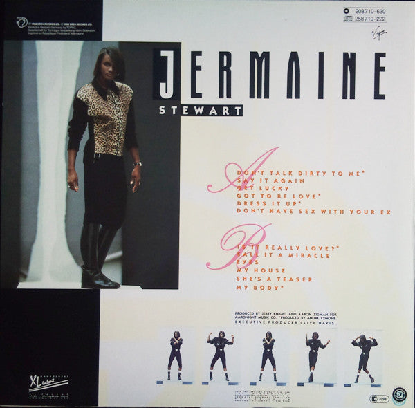 Jermaine Stewart : Say It Again (LP, Album)