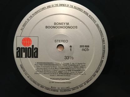 Boney M. : Boonoonoonoos (LP, Album, Hal)