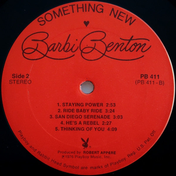 Barbi Benton : Something New (LP, Album, San)