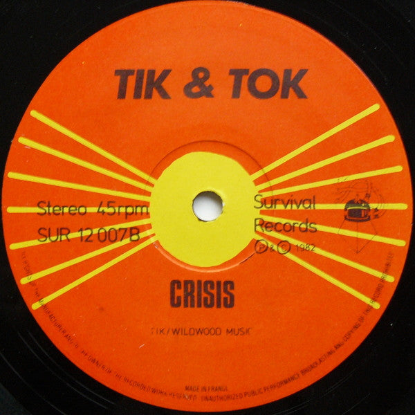 Tik & Tok : Summer In The City (12", Single)