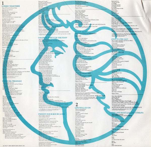 Barry Manilow : Barry (LP, Album, Ter)