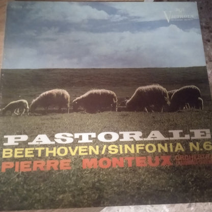 Ludwig van Beethoven - Pierre Monteux, Wiener Philharmoniker : "Pastoral": The Sixth Symphony By Beethoven (LP, Album)