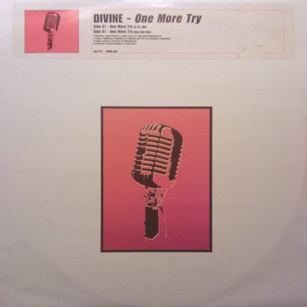 Divine (2) : One More Try (12", Promo)