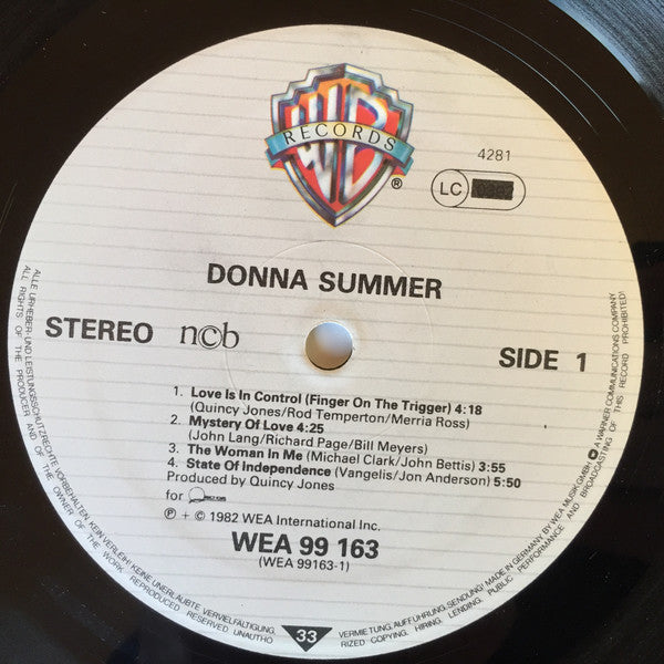 Donna Summer : Donna Summer (LP, Album)