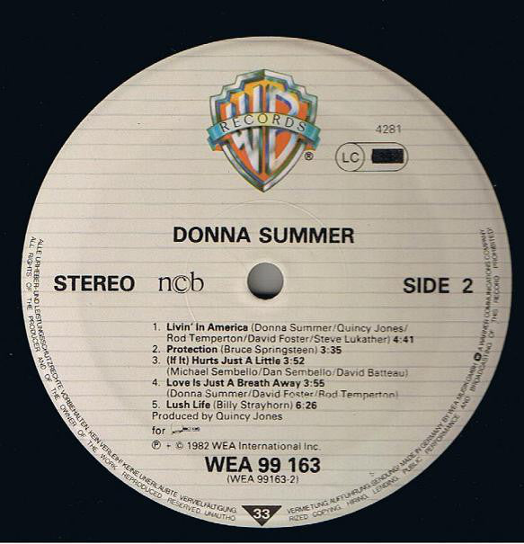 Donna Summer : Donna Summer (LP, Album)