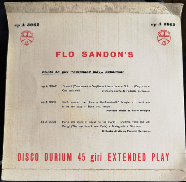 Flo Sandon's : Calypsos (7", EP)