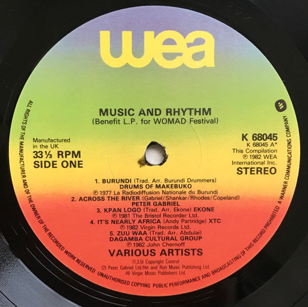 Various : Music And Rhythm (2xLP, Comp)