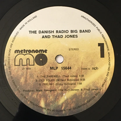 Danish Radio Big Band And Thad Jones : A Good Time Was Had By All (LP, Album)