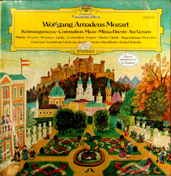 Wolfgang Amadeus Mozart, Chor Des Bayerischen Rundfunks Und Symphonie-Orchester Des Bayerischen Rundfunks, Rafael Kubelik : Krönungsmesse - Coronation - Missa Brevis - Ave Verum (LP, Album)