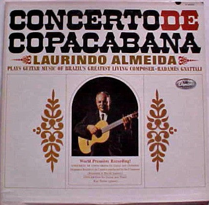 Laurindo Almeida : Concerto De Copacabana (LP, Mono)