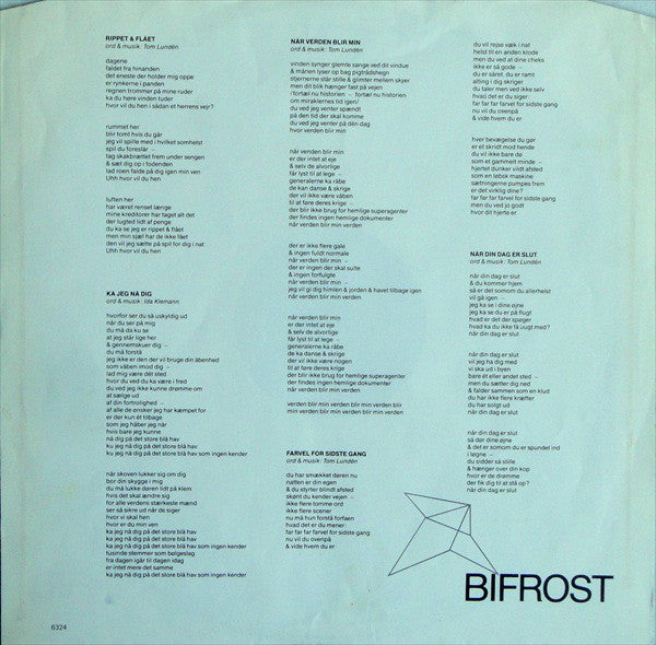 Bifrost (4) : Kassen & Hjertet (LP, Album)