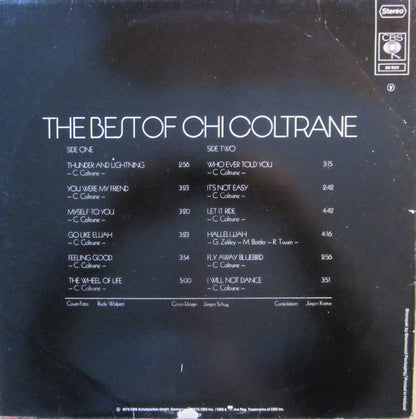 Chi Coltrane : The Best Of Chi Coltrane (LP, Comp)