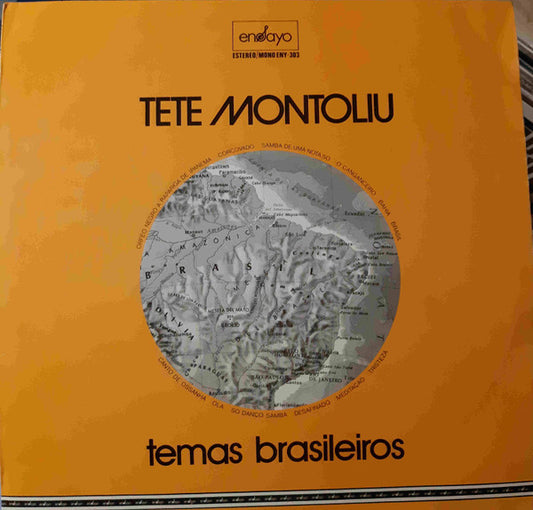 Tete Montoliu : Temas Brasileños (LP, Album)