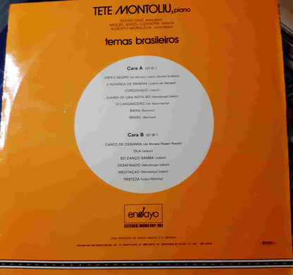 Tete Montoliu : Temas Brasileños (LP, Album)