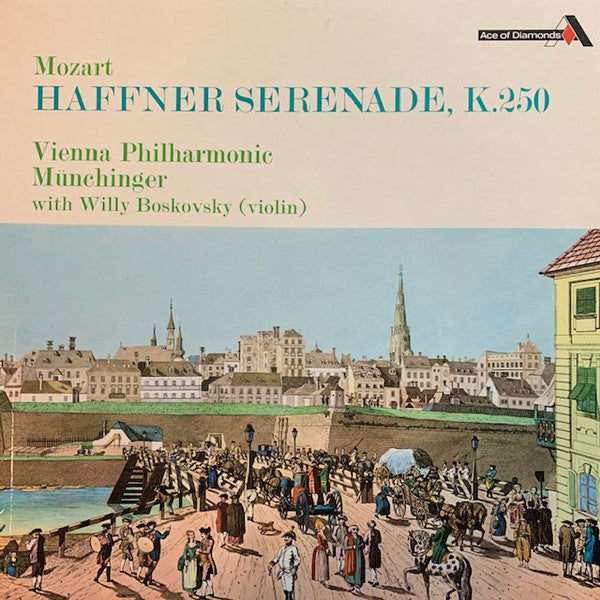 Wolfgang Amadeus Mozart, Wiener Philharmoniker, Karl Münchinger With Willi Boskovsky : Haffner Serenade,  K.250 (LP, Album)