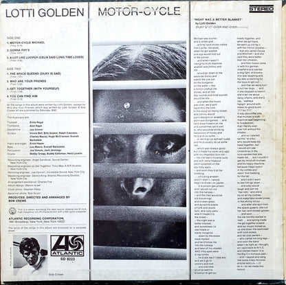 Lotti Golden : Motor-Cycle (LP, Album, MO )