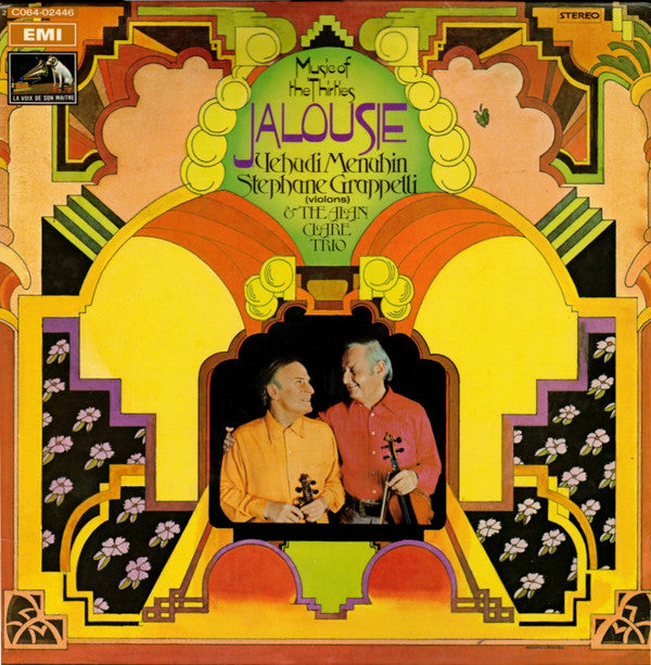 Yehudi Menuhin, Stéphane Grappelli & The Alan Clare Trio : Jalousie - Music Of The Thirties (LP, Album, RE)