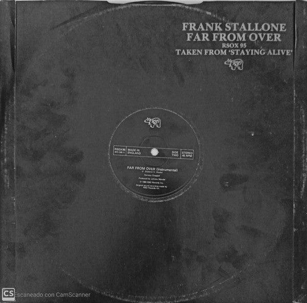 Frank Stallone : Far From Over (12")