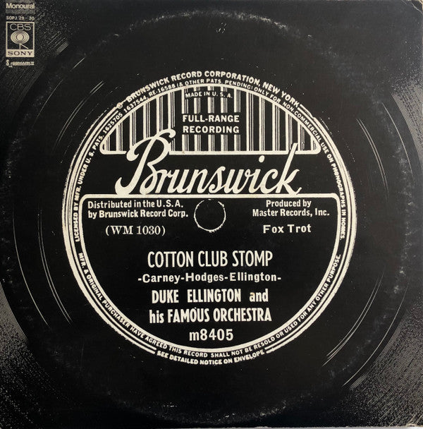 Duke Ellington And His Orchestra : Cotton Club Stomp (1935-39) (2xLP, Comp, Gat)