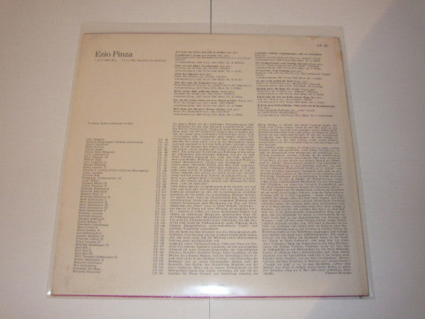 Ezio Pinza : Ezio Pinza (LP)