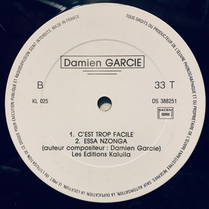 Damien Garcie : Choisei / Rose Creole / C'Est Trop Facile / Essa Nzonga (12", Maxi)